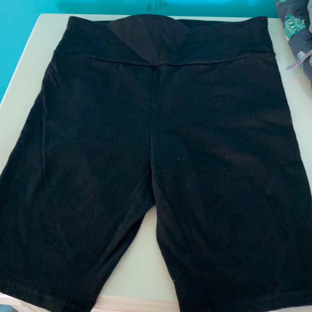 Black Biker Shorts